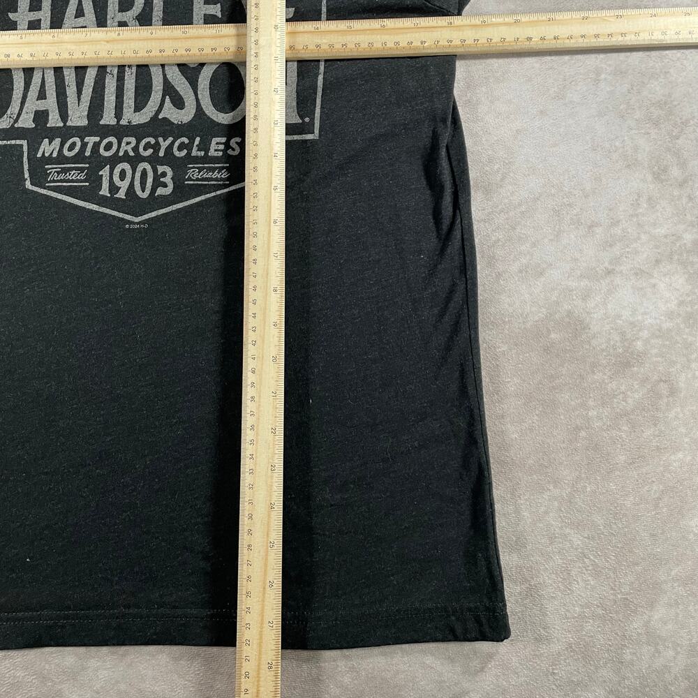 Harley Davidson Motorcycles Route 66 Biker T-shirt Medium - Picture 5 of 6